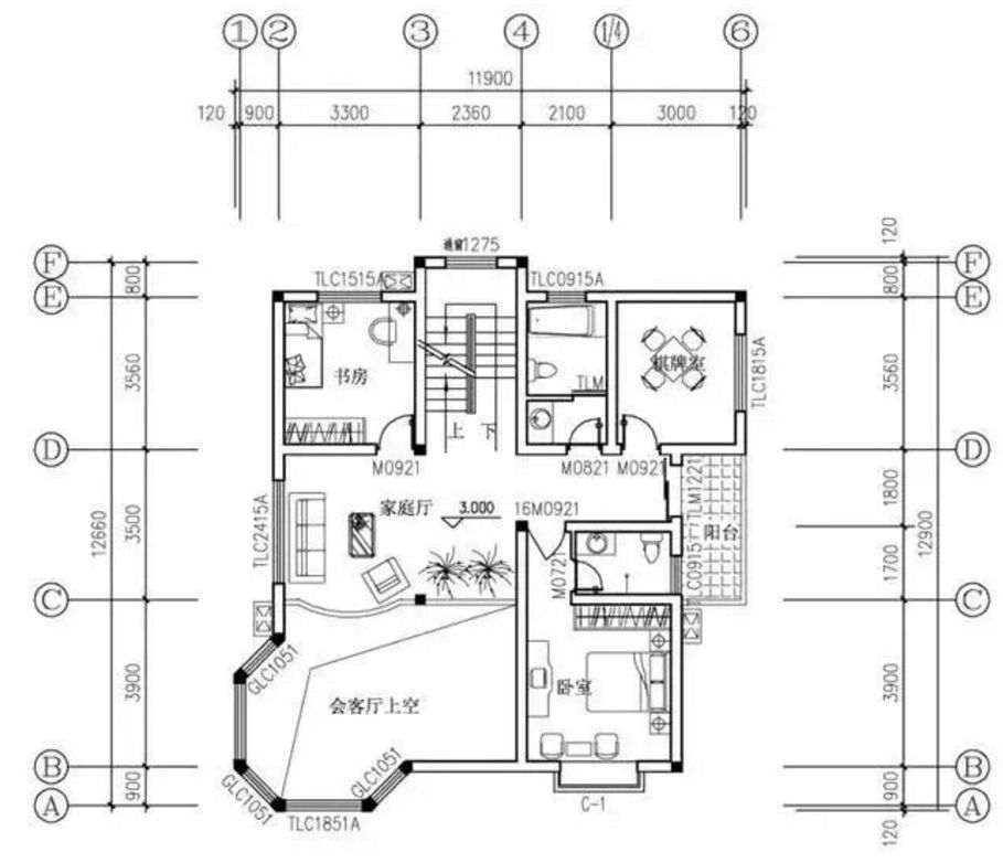 深圳睿婕钢结构建筑推荐480平米三层别墅-带设计图(图6)